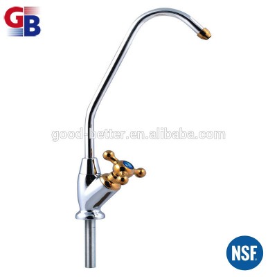 GB-151010009 Hot selling NSF approved brass body Lead free Gooseneck RO water faucet