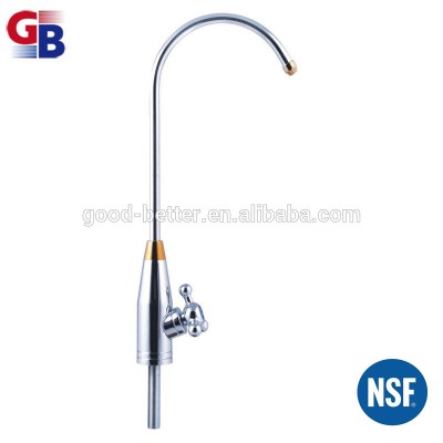 GB-151010007 Hot selling NSF approved gooseneck OEM service drinking water purifier faucet